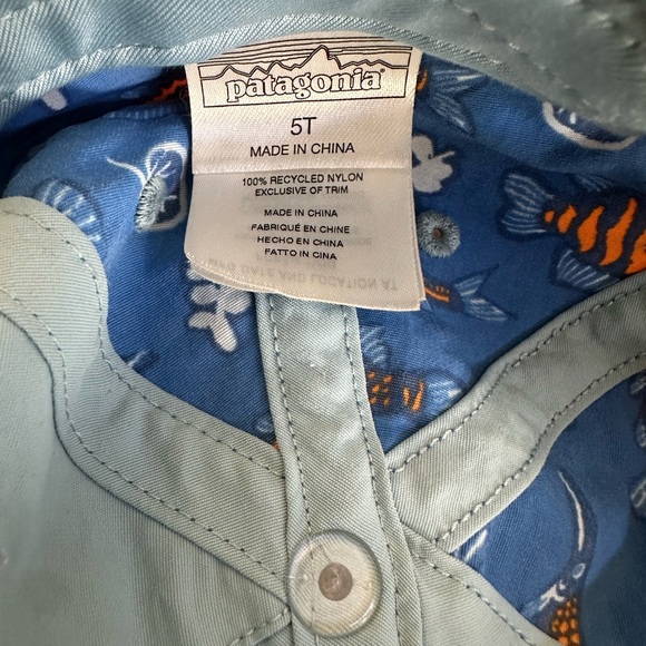 5T Patagonia Baby Baggies hat - Picture 4 of 4